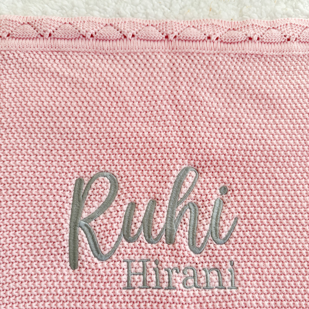 Personalised Baby Blanket