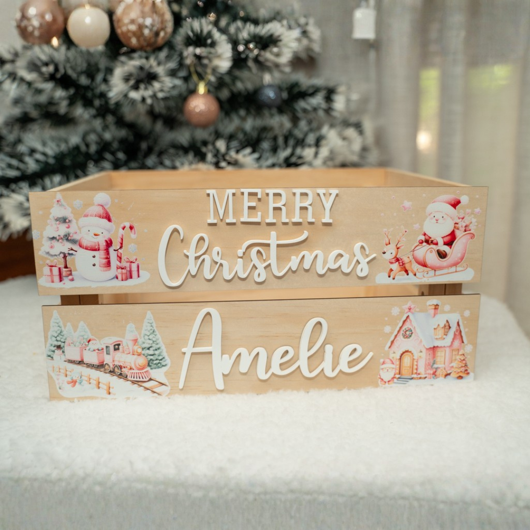 Personalised Christmas Crates