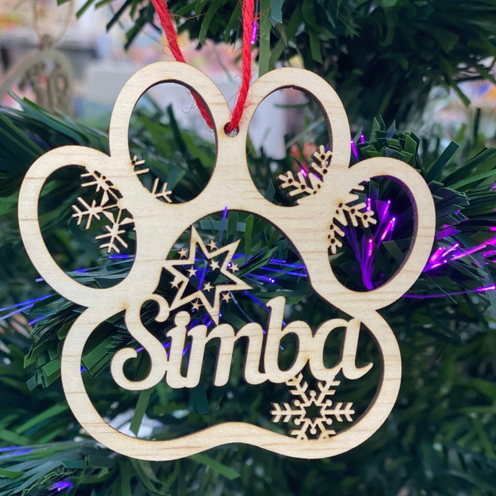 Dog Christmas Ornaments/Baubles - KnK krafts