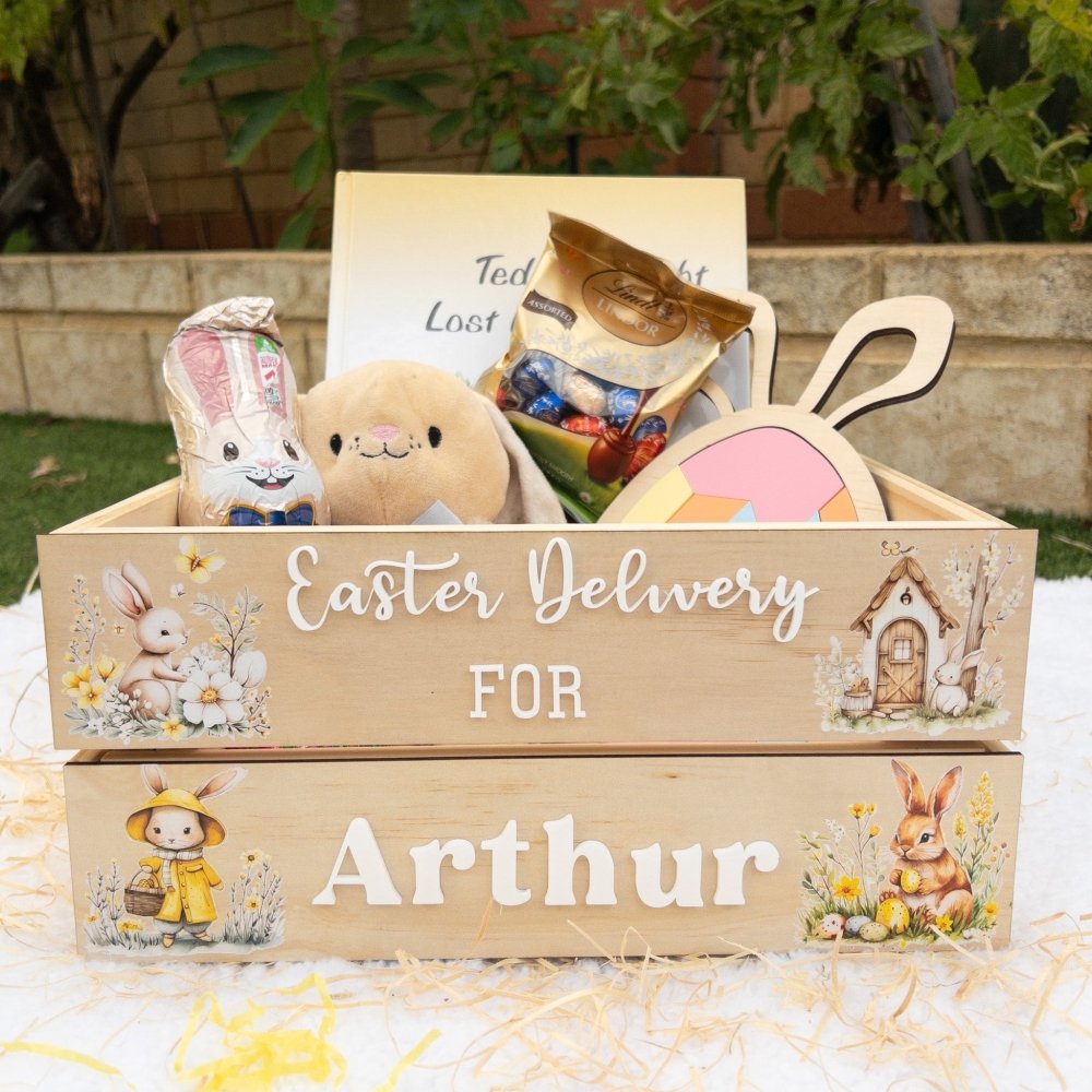 Personalised Easter Crates - KnK krafts
