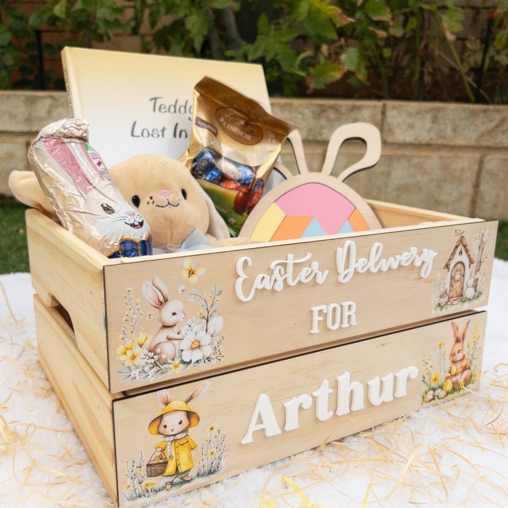 Personalised Easter Crates - KnK krafts
