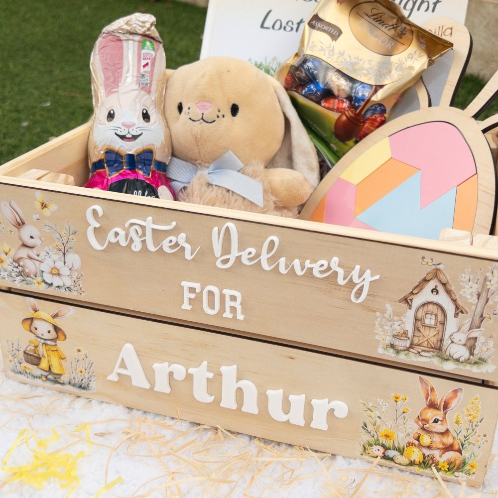 Personalised Easter Crates - KnK krafts