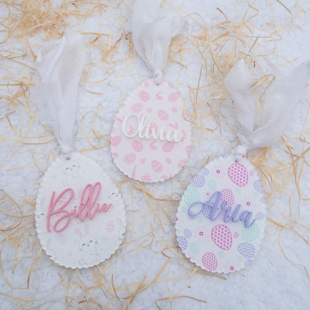 Personalised Easter Egg Ornaments - KnK krafts