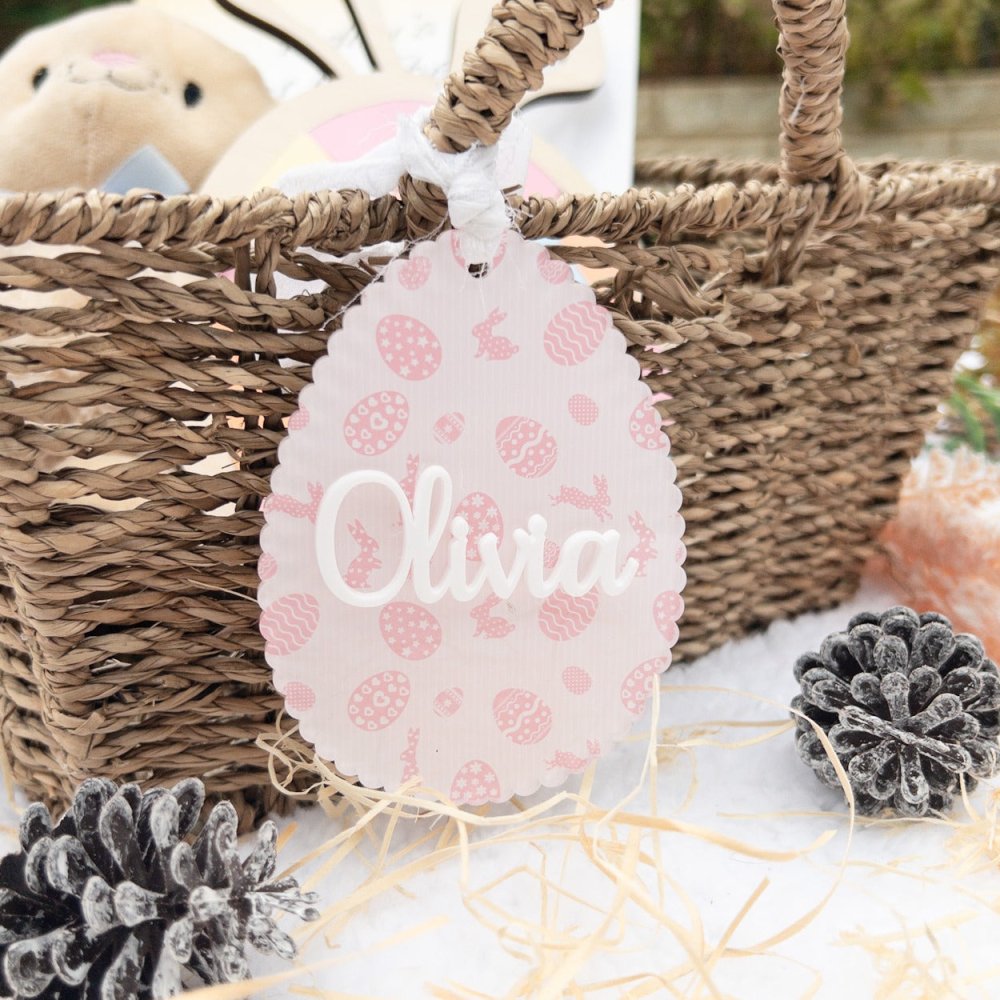 Personalised Easter Egg Ornaments - KnK krafts