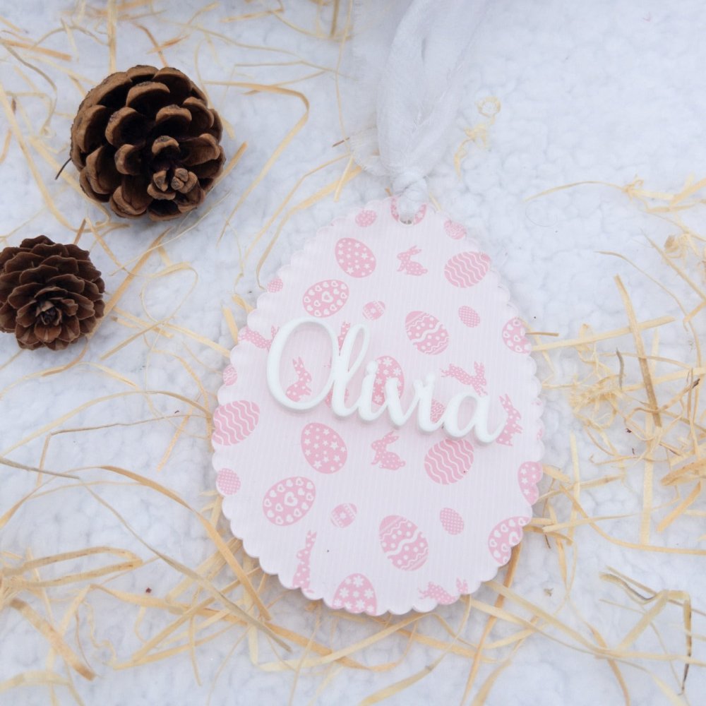 Personalised Easter Egg Ornaments - KnK krafts