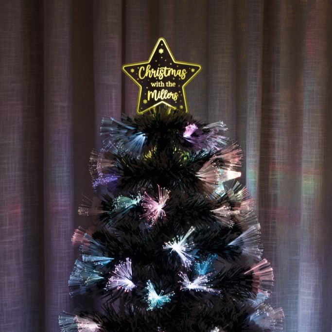 Personalised Led Light Family Star - KnK krafts