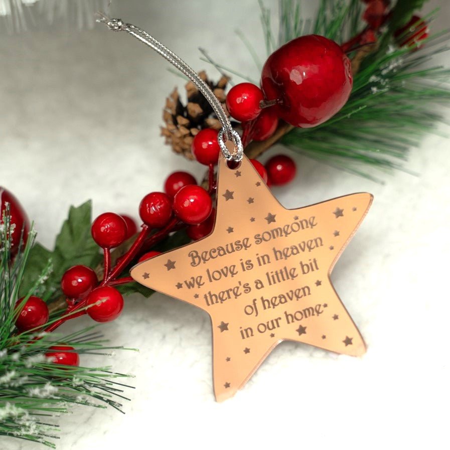 Remembrance Christmas Tree Star - KnK krafts