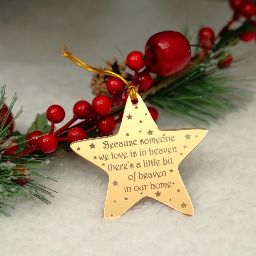 Remembrance Christmas Tree Star - KnK krafts
