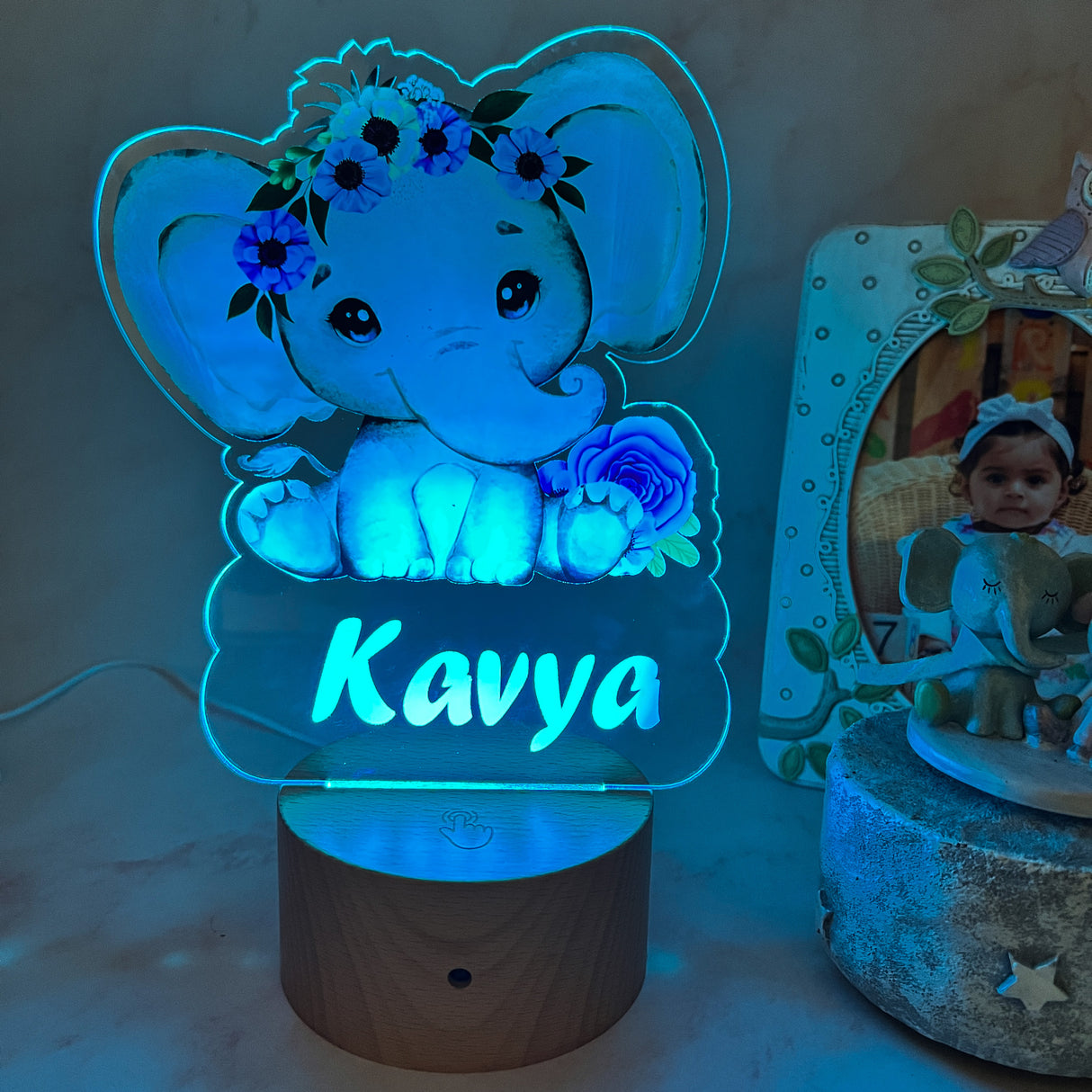 Cute Elephant Led Night Light - KnK krafts