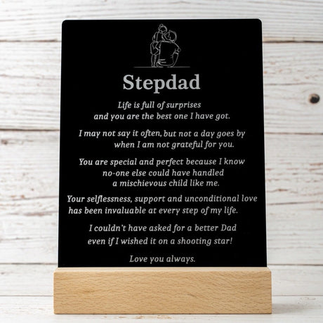 Father’s Day Frame (Stepfather) - KnK krafts