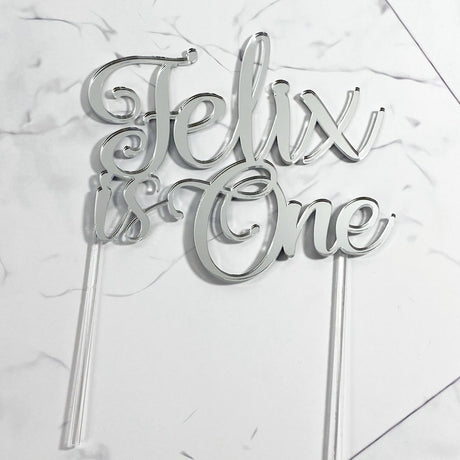 Is One Cake Topper - KnK krafts