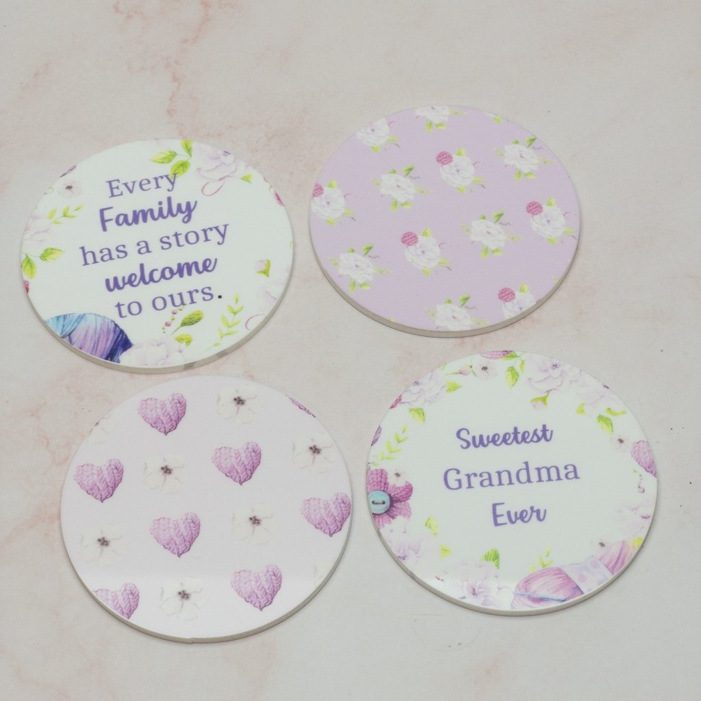 Mothers day Fridge Magnet Set of 4 - KnK krafts