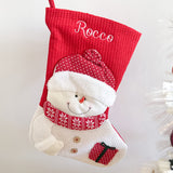 Personalised Kids Christmas Stocking Embroided