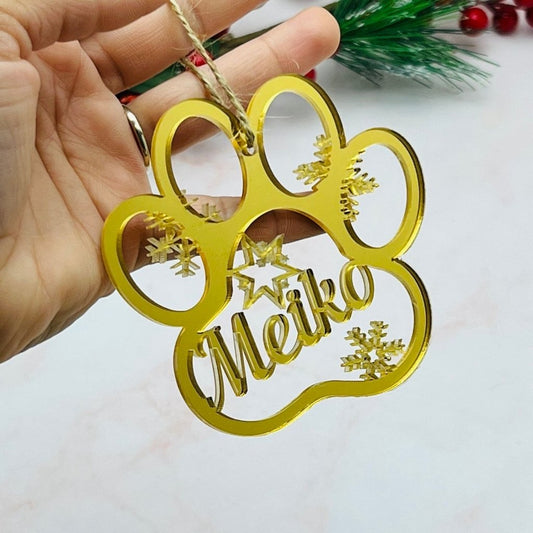 Dog Christmas Ornaments/Baubles - KnK krafts