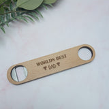 Personalised Bottle Opener - wooden - KnK krafts