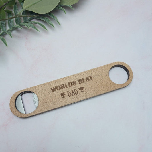 Personalised Bottle Opener - wooden - KnK krafts