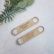 Personalised Bottle Opener - wooden - KnK krafts