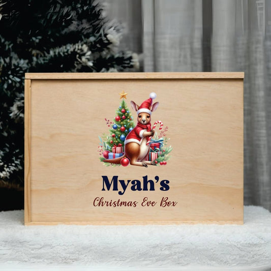 Personalised Christmas Keepsake Box Design 11 - KnK krafts