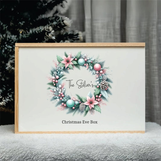 Personalised Christmas Keepsake Box Design 3 - KnK krafts
