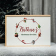 Personalised Christmas Keepsake Box Design 9 - KnK krafts