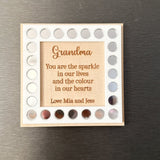 Personalised Fridge Magnet – A Sparkling Keepsake - KnK krafts