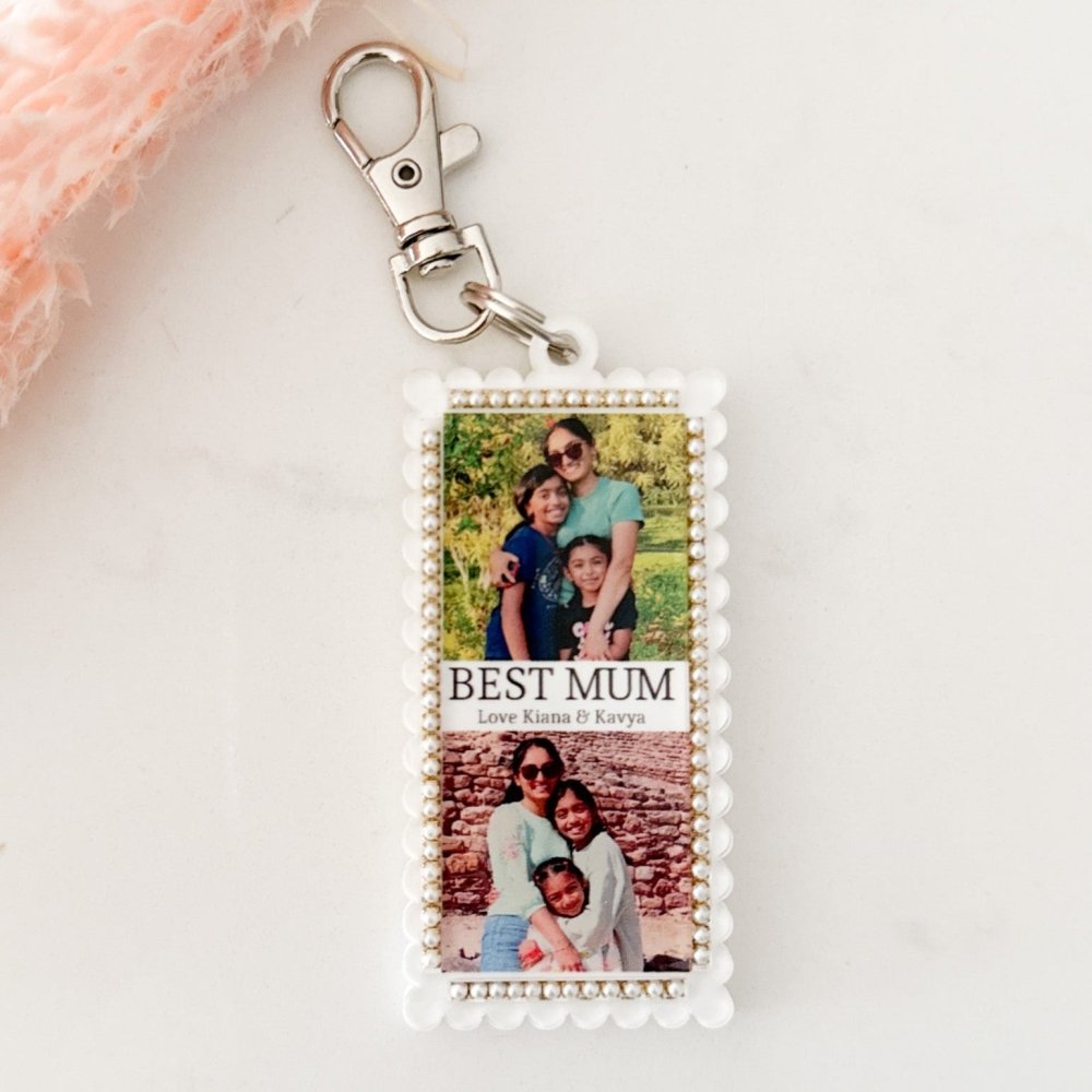 Personalised Mother's Day Photo Keyring - KnK krafts