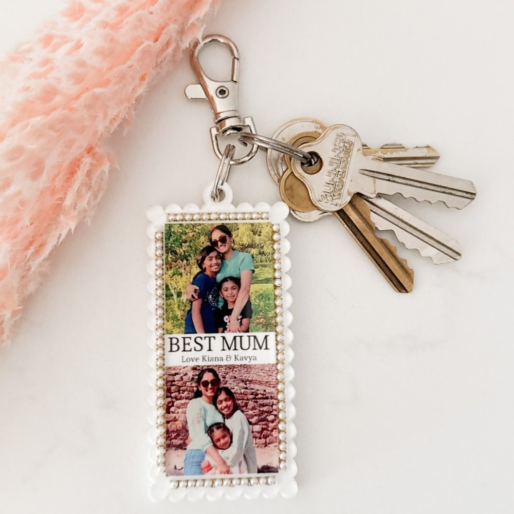 Personalised Mother's Day Photo Keyring - KnK krafts
