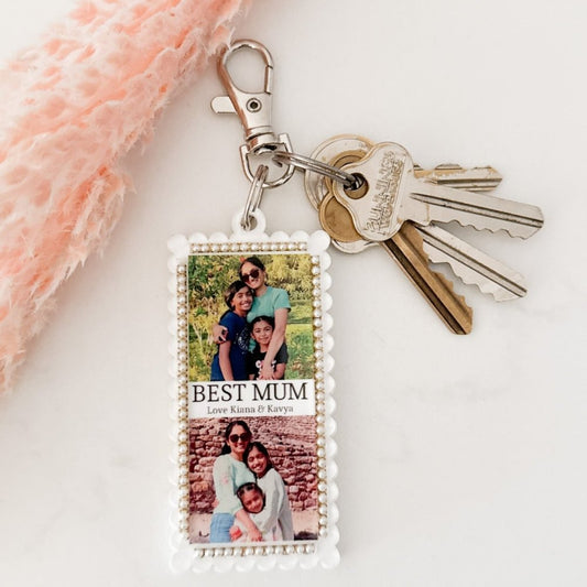 Personalised Mother's Day Photo Keyring - KnK krafts