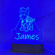 Personalised Paw Patrols Chase Led Night Light - KnK krafts