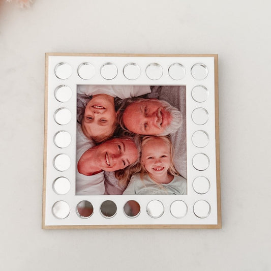 Personalised Photo Fridge Magnet – A Sparkling Keepsake - KnK krafts