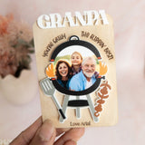 Personalised Photo Magnets for Father’s Day - KnK krafts