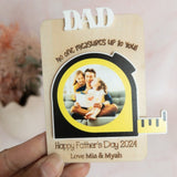 Personalised Photo Magnets for Father’s Day - KnK krafts