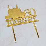 Personalised Truck Cake Topper| Customised - KnK krafts
