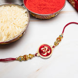 Acryclic OM Rakhi - KnK krafts