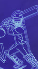 Personalised Cricket Led Night Light