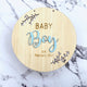 Baby Announcement Plaque - KnK krafts