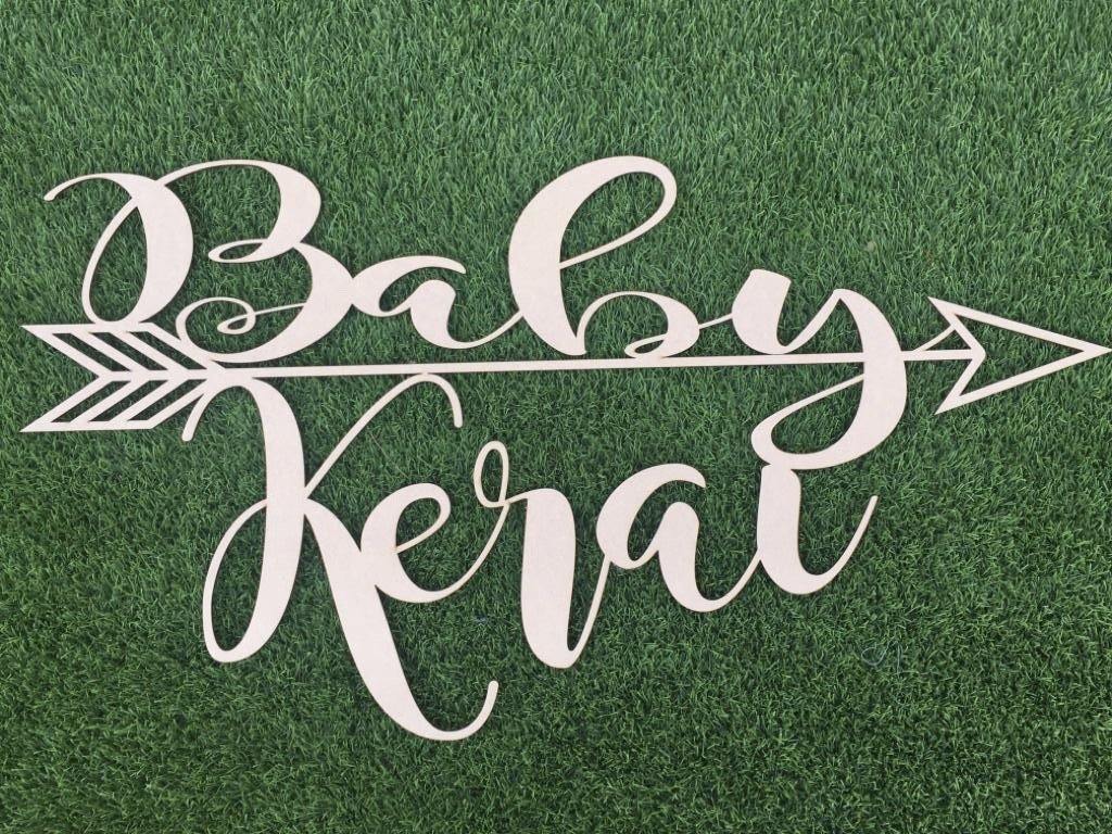 Baby Shower Decoration Arrow - KnK krafts