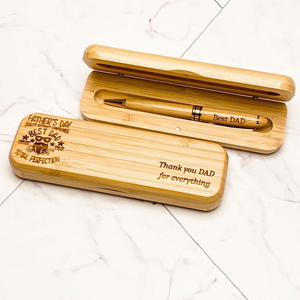 Bamboo Pen with Case - KnK krafts