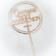 Communion Cake Topper - KnK krafts