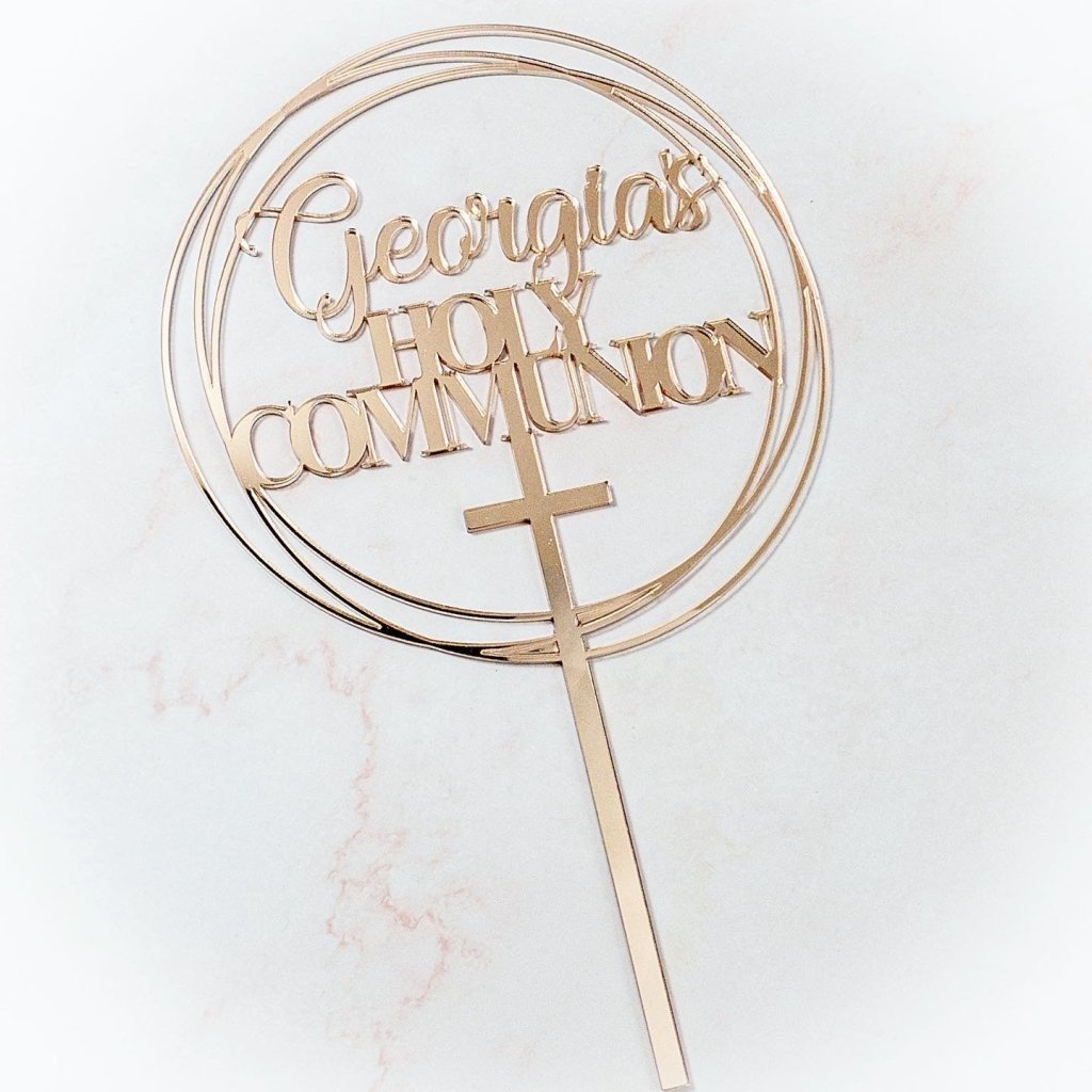 Communion Cake Topper - KnK krafts