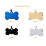 Custom Engraved Personalised Metal Dog Tags for Dogs | Unique ID Tags for Pet Safety and Security" - KnK krafts