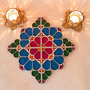 Diamond Rangoli Template - KnK krafts