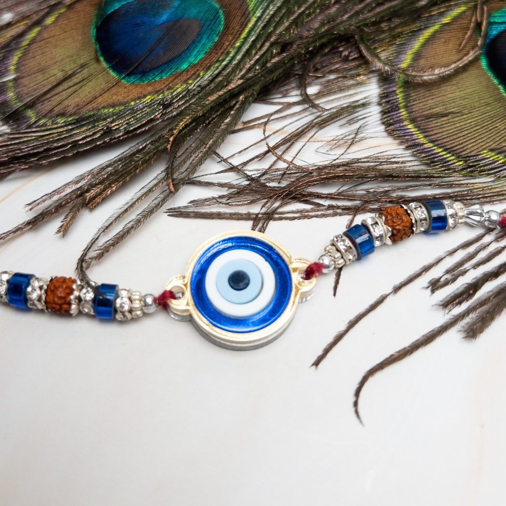 Evil Eye Rakhi - KnK krafts