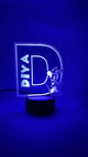 Personalised Monogram Led Night Light - KnK krafts