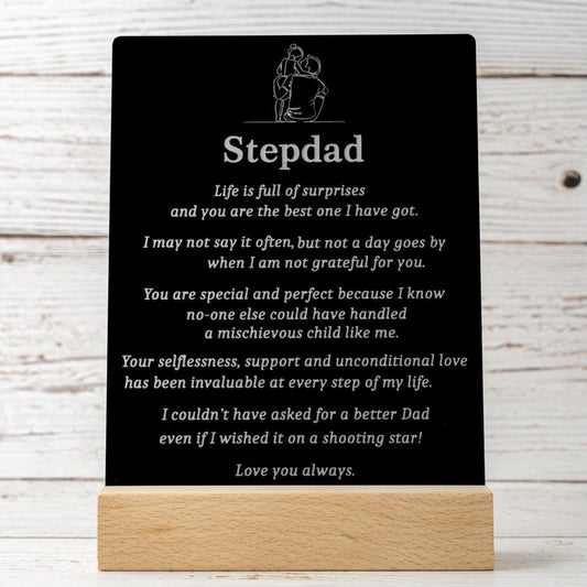 Father’s Day Frame (Stepfather) - KnK krafts