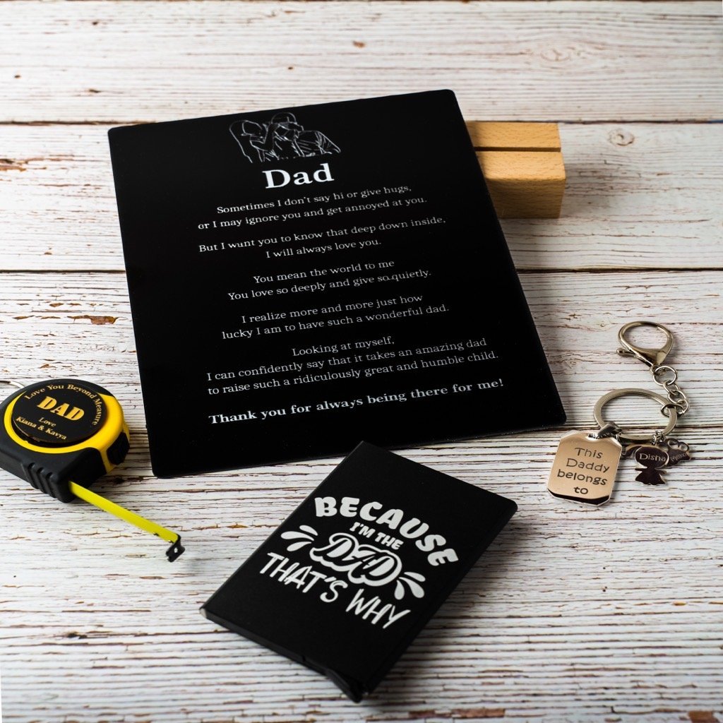Father's Day Frame (Teenager To a Father) - KnK krafts
