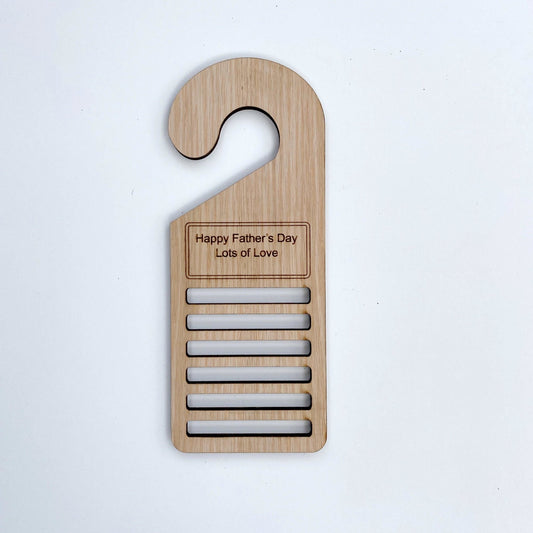 Father’s Day tie holder - KnK krafts