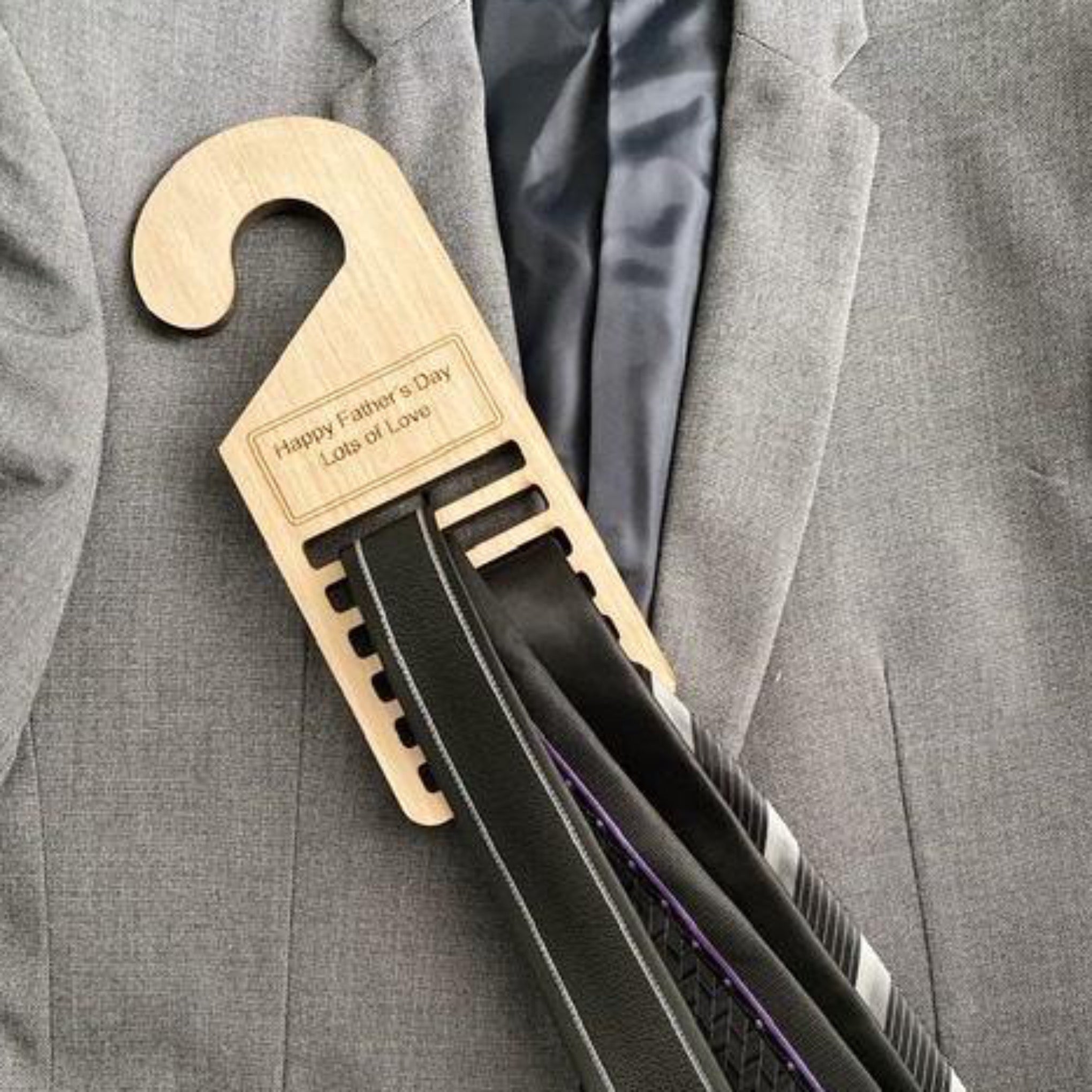 Father’s Day tie holder - KnK krafts