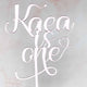 Is One Cake Topper -Swirls - KnK krafts