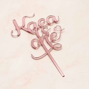 Is One Cake Topper -Swirls - KnK krafts